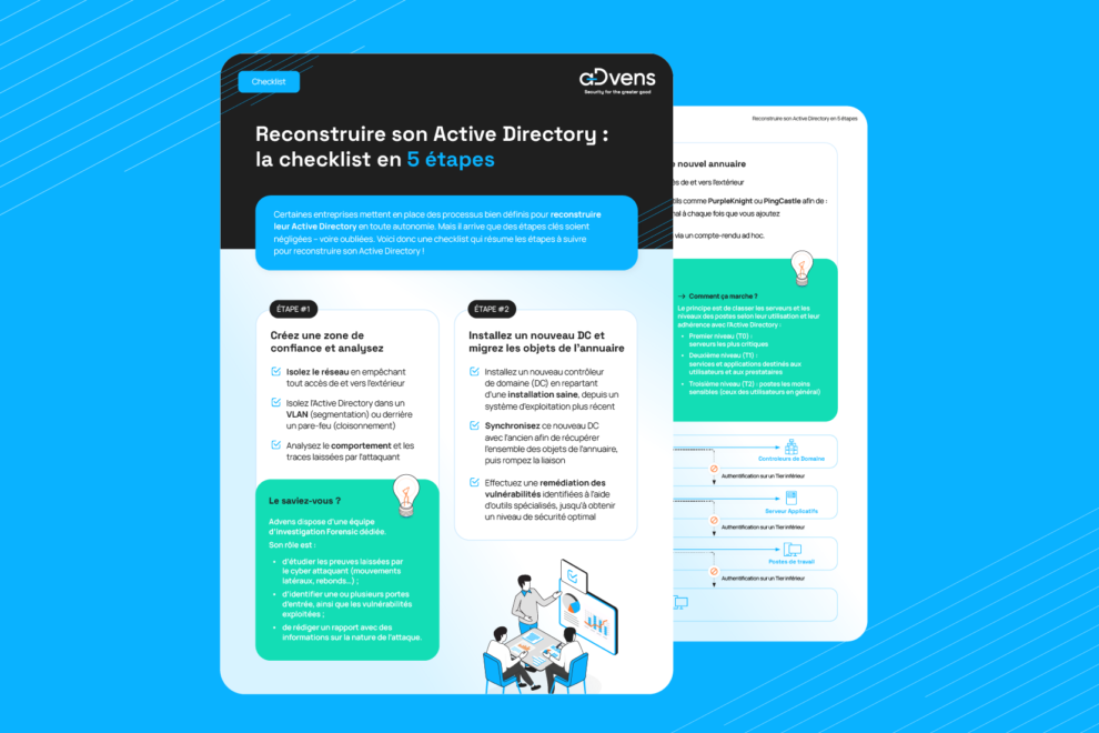 Reconstruire son active directory