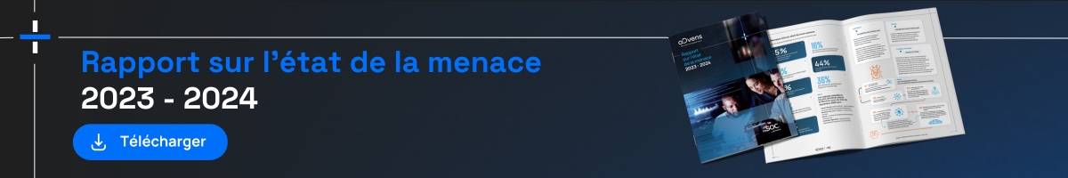 Banni&egrave;re Rapport sur l'&eacute;tat de la menace 2023-2024
