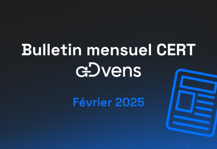 Bulletin CERT fevrier 2025