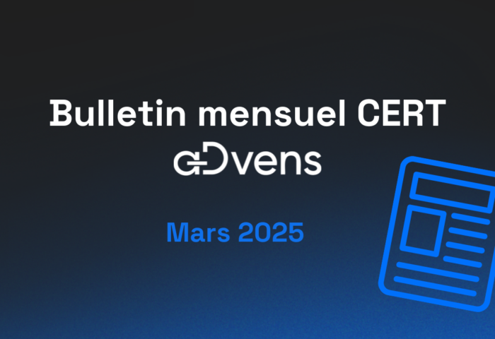 Bulletin CERT mars 2025