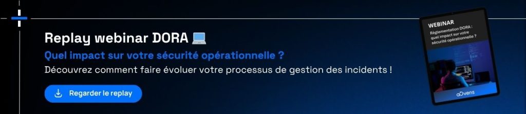 Replay webinar règlementation DORA