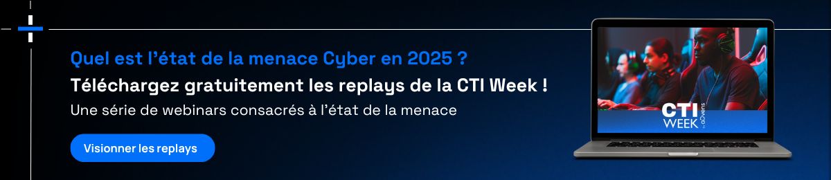 Bannière replays CTI Week 2025